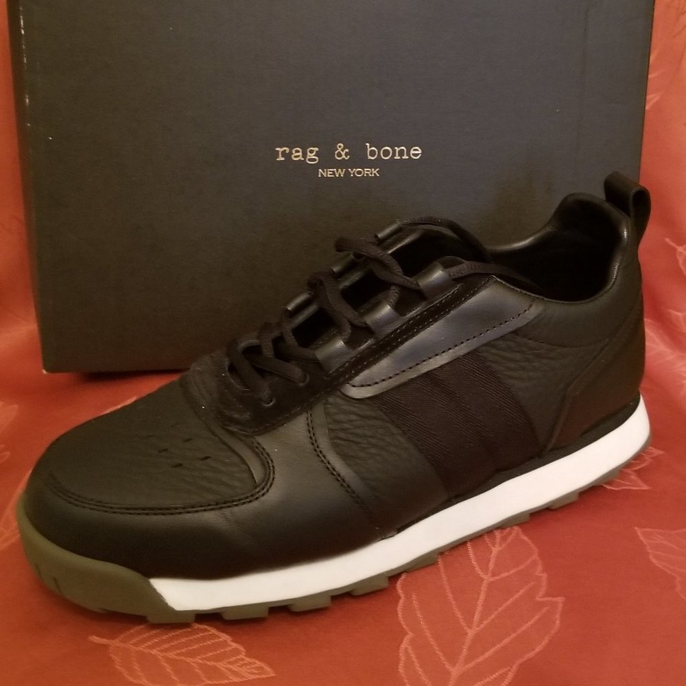 RAG & BONE | LEATHER RETRO HIKER SNEAKER SZ 13 (46